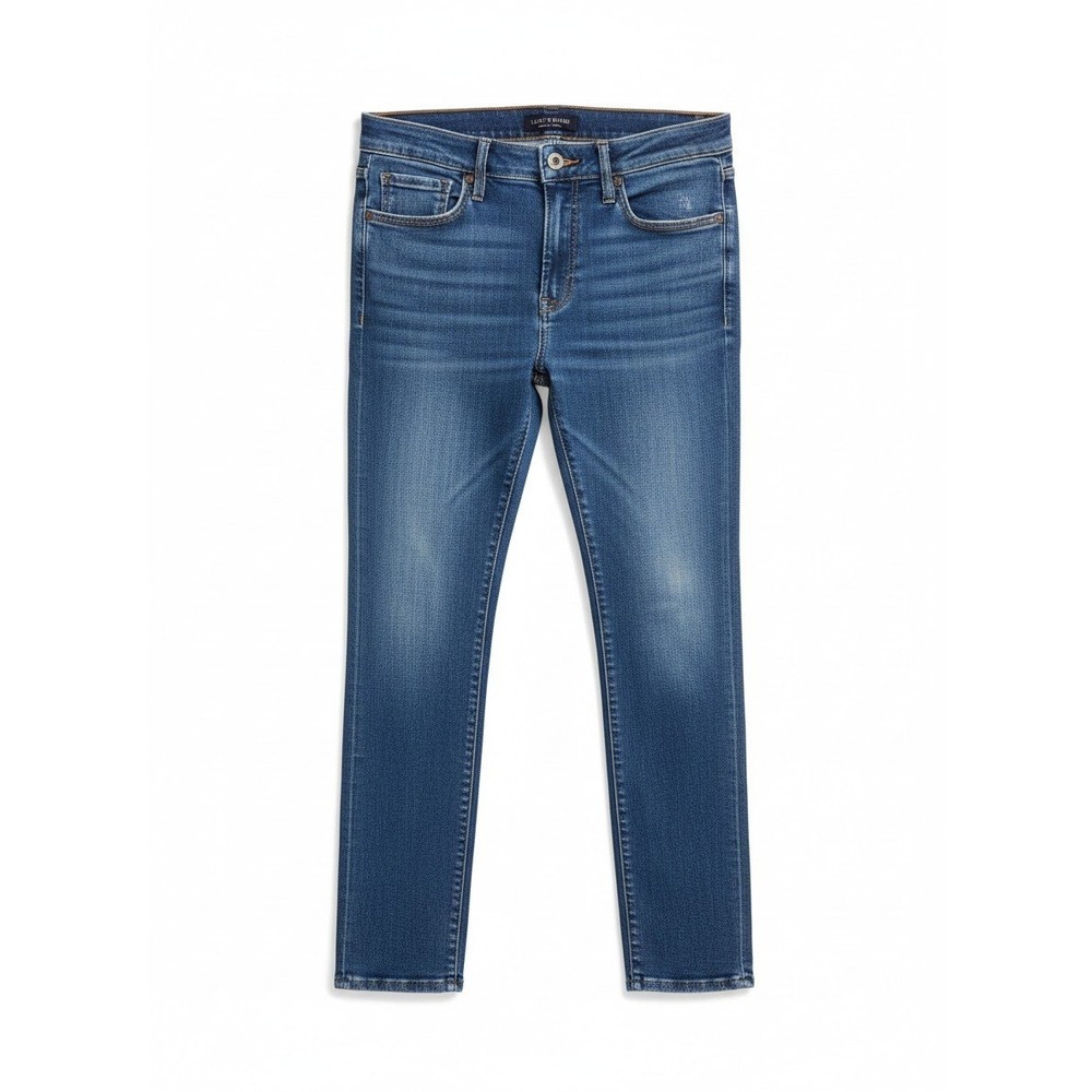 Lucky Brand Bridgette Medium Wash Distressed Skinny Jeans, Women's 12/31 urban